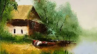 Урок рисования. Игорь Медведев, пейзаж маслом. (презентация)