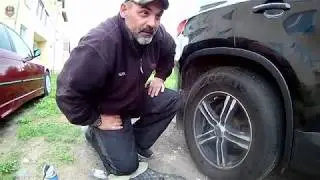 Установка накладки колесной арки VW TIGUAN.