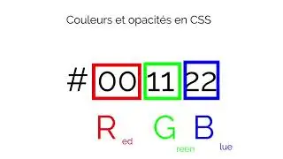Formation HTML & CSS - 20 - Couleur et opacité en CSS