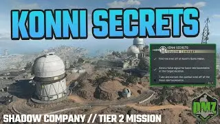 DMZ KONNI SECRETS // Mission Guide * Shadow Company * Tier 2