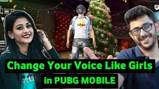 HOW TO CHANGE YOUR VOICE LIKE GIRLS IN PUBG MOBILE WITHOUT ROOT | NEW TRICK 2021