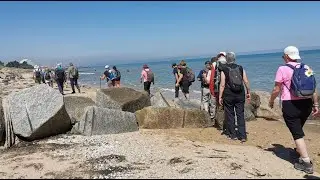 Normandie plage du débarquement juin 2024  (Copains de la Rosselle)