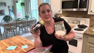 How to make instant latte packs using Nescafe and our homemade powdered creamer