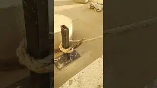 Pull test on mounting structure fixed using adhesive