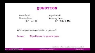 3 - The Big O Notation | Analysis of Algorithms