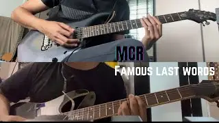 My Chemical Romance - Famous Last Words | Dinplaysguitar ft. Khairul (Guitar Cover)