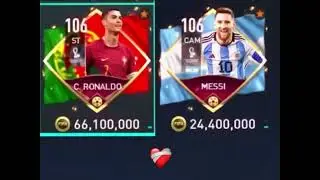 Messi vs Ronaldo- FIFA mobile cards battle