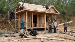Veteran Lost Everything in the Fire, Then the Villagers Helped Him Build a New Home