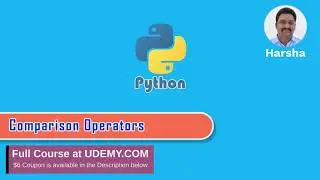 #07 Comparison Operators | Python Tutorial for Beginners