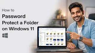 how to set password in folder in windows 11