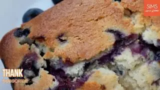 Blueberry Loaf Cake in 1 minute