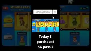 Buying Stumble Pass 2 #shorts