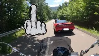 Honda NSX Őrült előzései | Ez nem normális