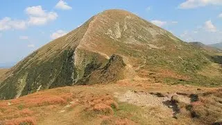 Гора Говерла 2061 м над рівнем моря