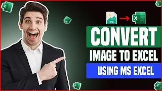 Image Data To Excel Data  || Convert Image Data To Excel Data Sheet Using Microsoft Excel ✔✔✔