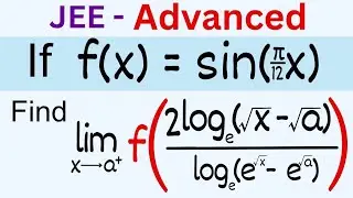 An interesting limit question | JEE Advanced