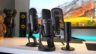 BEST YOUTUBER MICS! // Razer Seiren X, Blue Yeti, Samson G Track Pro , Rode NT-USB