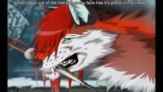 anime wolves - eye of the storm