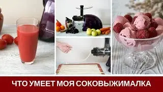 What My Auger Juicer Sana 707 Can Do: Juices, Ice Cream, Pasta