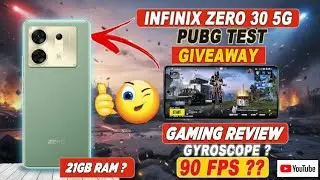 Infinix Zero 30 PUBG Test 2026 | 90FPS Gaming | Graphics, Gyro & Lag Test
