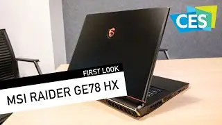 MSI Raider GE78 HX - CES 2023 First Look