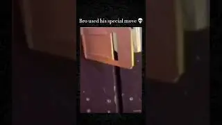 Bro used his special move 