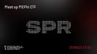 Meet up MEPhI CTF