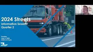 Street Projects Webinar, June 4, 2024