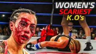 Women's SCARIEST Boxing Knockouts