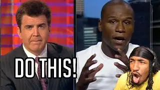 Best Example Of Speaking With Power, Poise, & Effective Positioning... Floyd  Destroys Brian Kelly