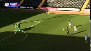 Notts County 2-2 Iron - The Goals