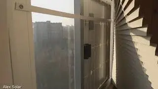 Солнечная электростанция на балконе 12 вольт. Работает 5 лет.