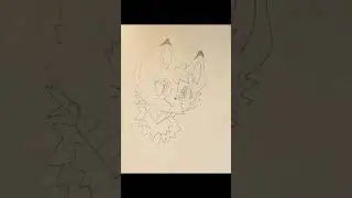 Тутуриал как нарисовать милого котика #kit #shorts #drawing