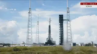 Replay: Weather scrubs SpaceX Falcon 9 launches of Cygnus space station cargo ship