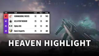 압도적 1위 PWS 3주차 킬 클립｜KWANGDONG FREECS 'Heaven' 배그 매드무비 PUBG Progamer Montage 4k