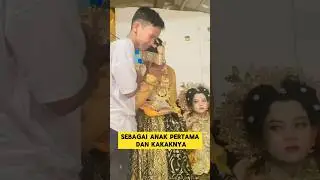 momen haru ketika kakak pengantin pria menangis ‼️