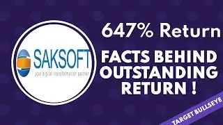Saksoft Share Fundamental Analysis | Saksoft Share News | Saksoft Share Price | Target Bullseye