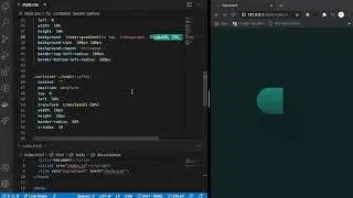 Loader || CSS Animation Uzbek