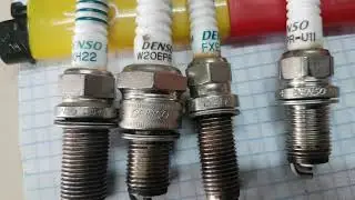 Осторожно ,подделка  свечи DENSO