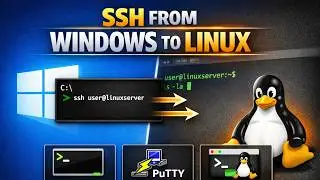 How to SSH from Windows to Linux in 3 ways - OpenSSH, Putty and WSL (Full Tutorial)