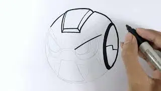 Melukis Mechabot mechamato dengan maker pen #tutorial #mechamato