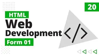 20. HTML Form Tag 01 | Complete Web Development Course with Hablu Programmer | Bangla