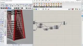 92 - Grasshopper Megastructures - Adjusting and Splitting Panels per Floor Levels (Error Present)