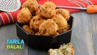 Rava Bonda Recipe by Tarla Dalal