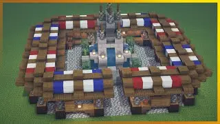 ⚒️ Minecraft: How to Build a Medieval Marketplace