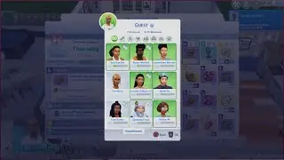 The Sims 4 Night Party 🎶🥳