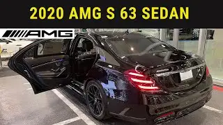 2020 AMG S 63 4MATIC+ Sedan Exterior Interior Visual Review | 2020 S-Class Sedan | 