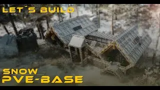 Ark Survival Ascended/ Snow PvE Base Build / kreatives bauen in ARK/ASA
