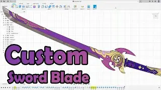 How to model a Sword Blade in Fusion360