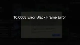 Final Cut Pro- 100008 Error || Black Frame Error|| How to Fix ????